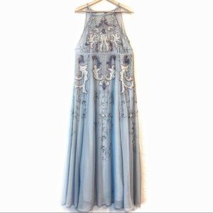 ASOS Maxi Dress Beaded Sequin Formal Gown